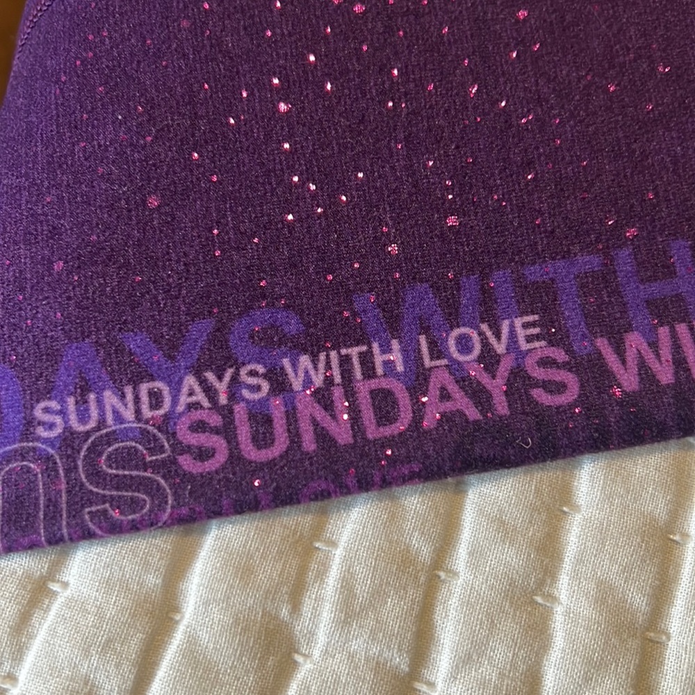 Sundays With Love Peloton set.